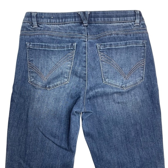 Wit & Wisdom Ab-Solution Luxe Touch High Waist Straight Leg Jeans Cropped Size 4 - Picture 7 of 9